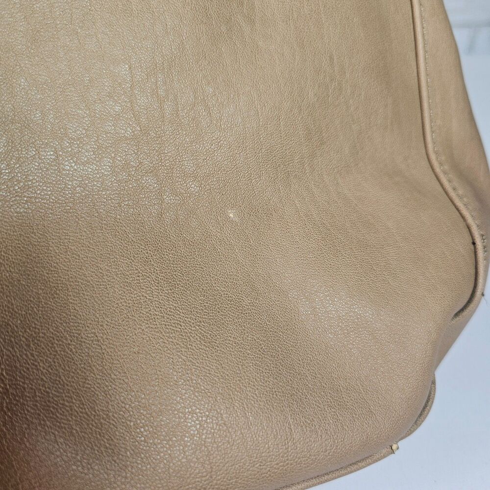 Antik Kraft Taupe Braided Strap Hobo Shoulder Bag Boho Slouchy Large Tote - Picture 7 of 14